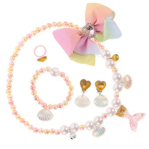 1Conjunto Colar Bebê Resina E Diário