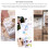20St Hårda Trästämplar För DIY Scrapbooking Ljusbrun Material 11