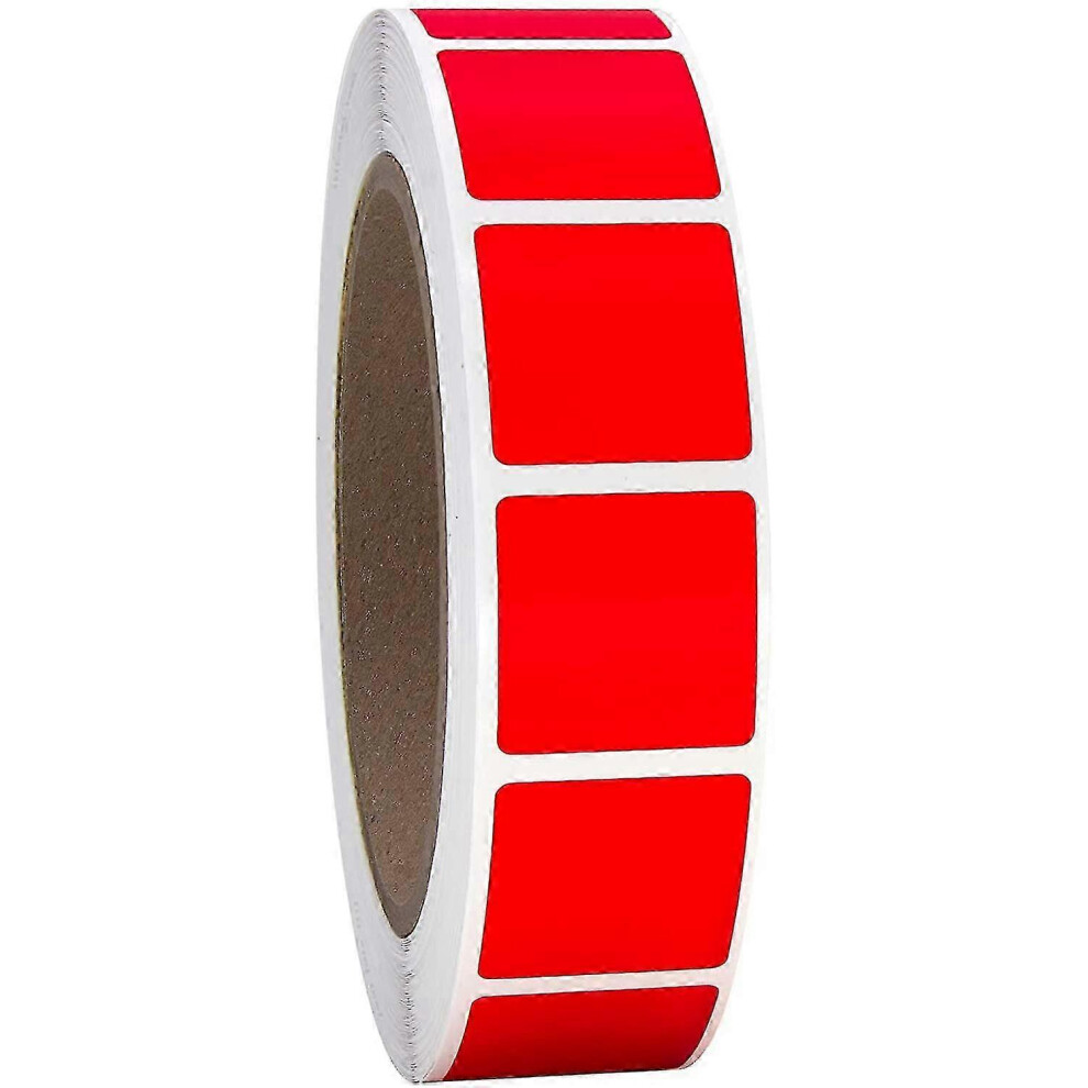 Kikidex (As Show, One Size) 1" Square Color Coding Circle Dot Labels On A Roll, 2000 Stickers Per Roll, 1 Inch X 1 Inch