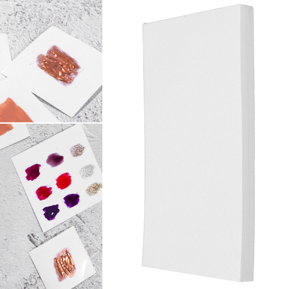 50 Sheets Nail Gel Polish Palette for DIY Mixing Non-absorbent