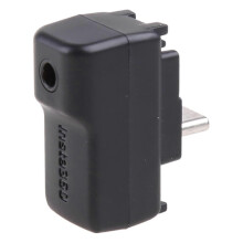 (As show, One size) Dual Mic Adapter for Insta-360ONE-X2 Extrenal Microphones USB-C Port