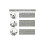 (As show, One size) Combination Padlock, 4-Digit Code Lock for Gym, School, Gate, Shed, Garage, Storage, Luggage, and Toolbox 2