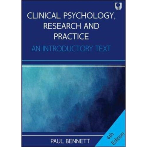 Clinical Psychology Research and Practice An Introductory Textbook 4e