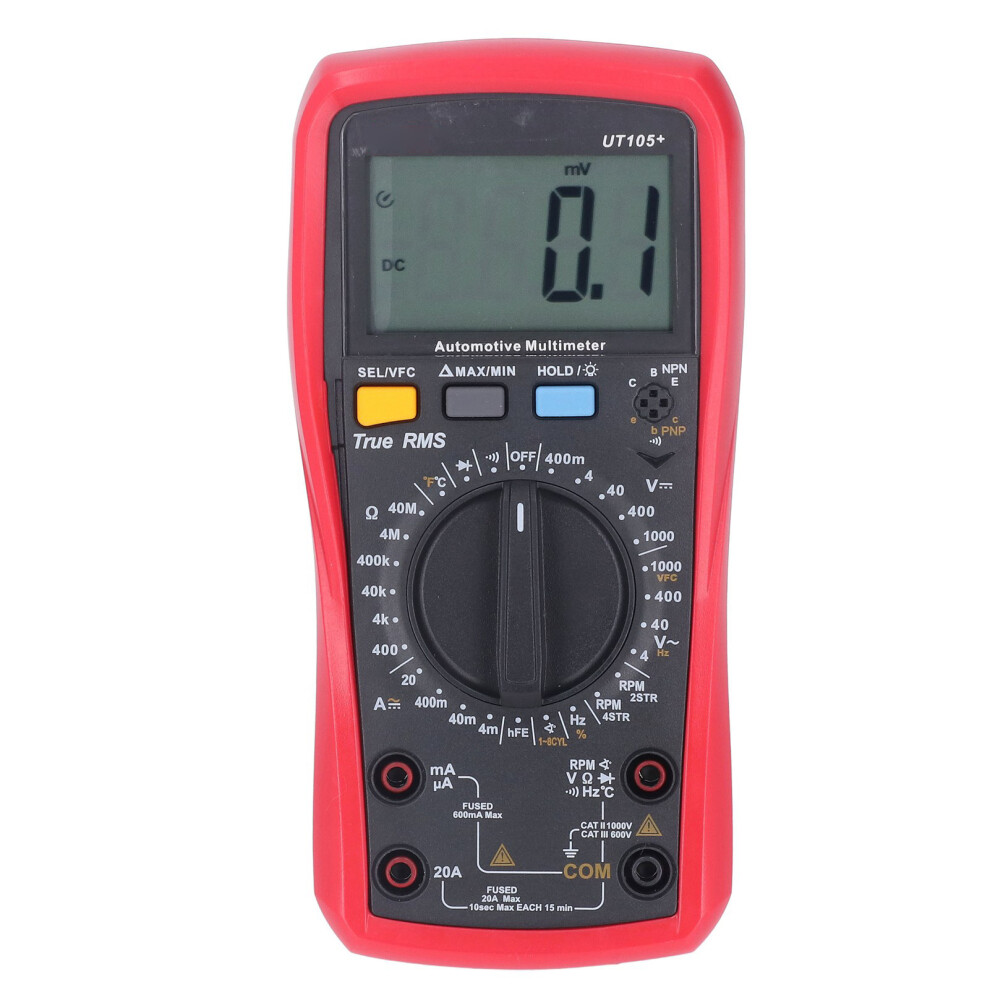 Ut105+ Digital Multimeter For Voltage, Current & Temperature Testing 8451356957326