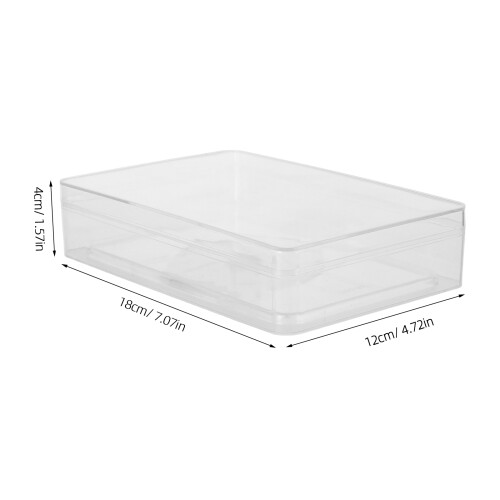 Caja Clara De Plástico Para Snacks Y Almacenamiento 2