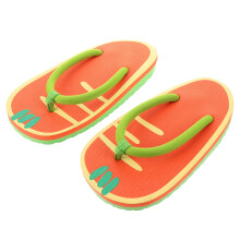 1Paar Flache Eva Hausschuhe Obstform Damen Sandalen Bunt Für Kinder