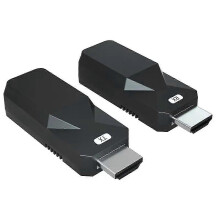 (As show, One size) 50M 1080P 60Hz HDMI-Compatible Wireless Video Audio mitter Receiver Extender Wireless Display A