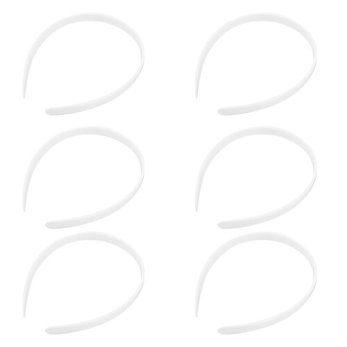 20Pcs Plastic Hat Inner Rack White DIY Cap Support Sun Hat Hair Band 1