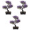 3Pz Mini Bonsai Artificiali Per Decorazione Interni Moderni 5