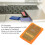 Orange PS2 Memory Card Reader Adapter - Plug & Play MX4SIO 8