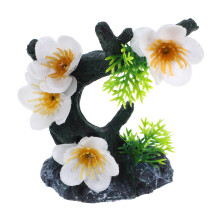 5Stk Künstliche Weiße Blumen Aus Für Sushi Teller Tischdeko