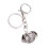 2Pcs Openable Photo Pendant Locket Multi-Layer Grey Keychain Ornament 9