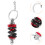 10St Motorfiets Accessoire Sleutelhanger Aluminium Multi Functioneel 11