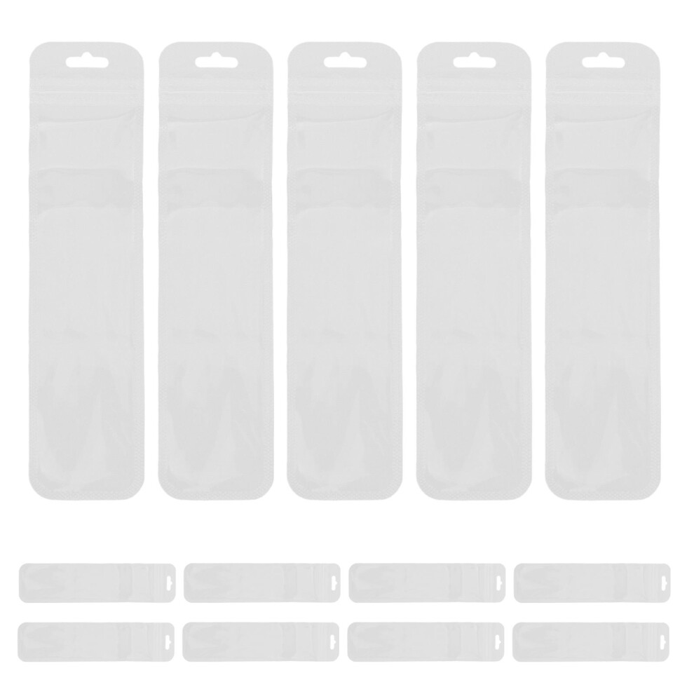 100Szt Przezroczyste Woreczki Do Pakowania Na Akcesoria I Drobiazgi-image