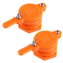 2 Stycken Nylon Honungsgate Kran Flaskningsverktyg För Biodlare Orange