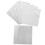 200St Aluminiumfolie Candy Wrappers Silver För Choklad 8