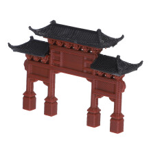 2Stk Mini Modell Für Bonsai Und Landschaft Deko