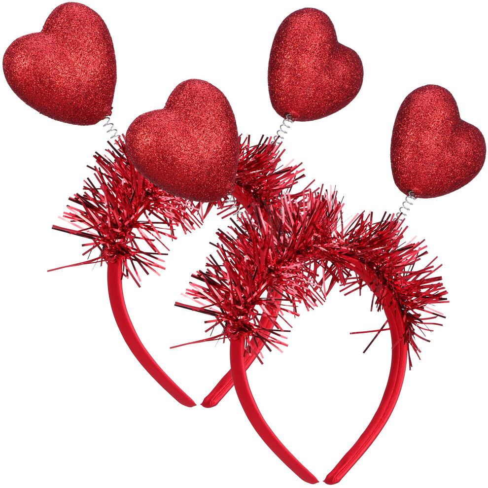 4Szt Czerwony Opaska Walentynkowa Na Imprezę-image