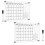 2Conjuntos Quadro Memo Acrílico Transparente Multifuncional Para 3