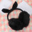 Plysch Öronmuffar Bowknot Design För Värme 4