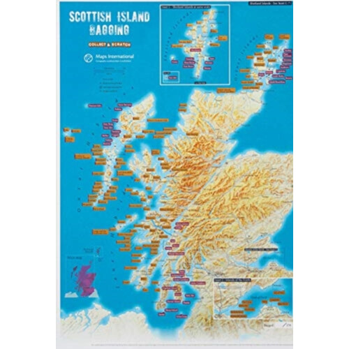 Scottish Island Bagging Collect amp Scratch Print Other Book