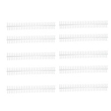 10 Stück Spiralbindung Spule 130 Blatt Kapazität