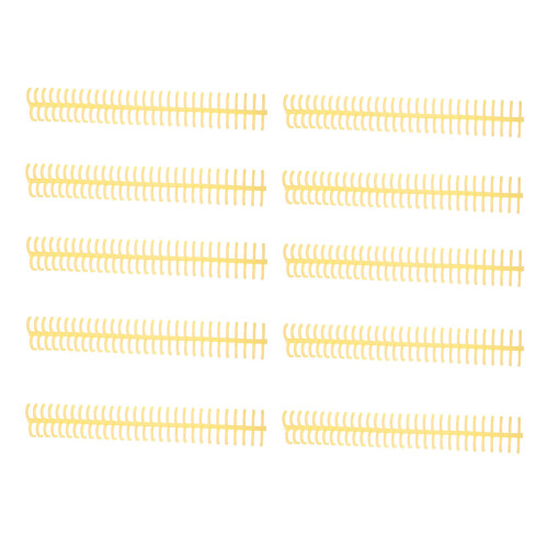 10 Stück Spiralbindung Spule 130 Blatt Kapazität