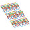 60PCS Loseblatt Ringe Bunte PP 1,4 in Buch Binder 9