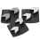 3Pcs Diamant Schleifen Block Schwalbenschwanz 7
