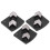 3Pcs Diamant Schleifen Block Schwalbenschwanz 6