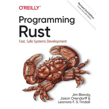 Programming Rust by Leonora F. S. Tindall Paperback Book