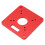 Durable Non-Sag Aluminum Router Table Insert with Alignment Scales 12