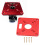 Durable Non-Sag Aluminum Router Table Insert with Alignment Scales 16