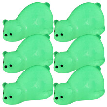 80Stk Tierfigur Bear Deko Resin Gartenaccessoires