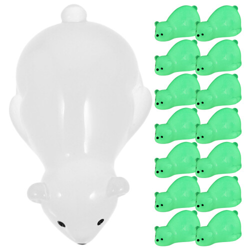 80Stk Tierfigur Bear Deko Resin Gartenaccessoires 1