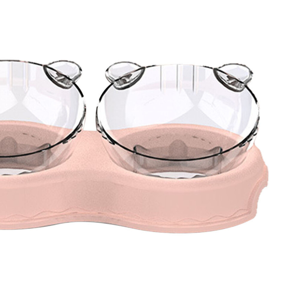 Cute Pink Plastic Automatic Pet Water Refill Bowl for Dogs & Cats-image-OPC-PMKJV9Q-NEW