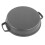 25cm Cast Iron Dual Loop Handle Dutch Oven, Flat Bottom Soup Stew Pan 6