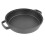 25cm Cast Iron Dual Loop Handle Dutch Oven, Flat Bottom Soup Stew Pan 13