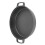25cm Cast Iron Dual Loop Handle Dutch Oven, Flat Bottom Soup Stew Pan 5