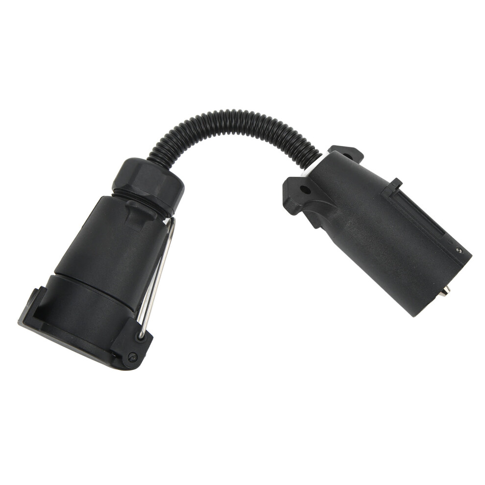 Heavy-Duty 7 Way Round Trailer Plug Adapter For Rv Truck Power Conversion 9421356973502