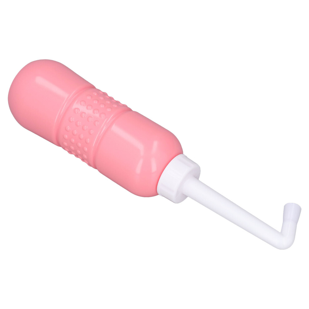 Pink Portable 650Ml Perineum Cleaning Bidet Bottle For Home & Travel