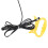 Bird Harness Leash, Elastic, Artificial Leather, Black S 8