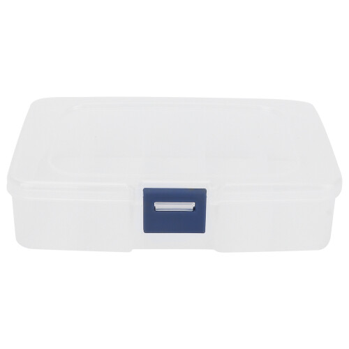 Organizer-Box mit 5 Fächern, durchsichtig,