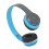 Faltbares Bluetooth-Headset, kräftiger Bass, blau 4