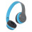 Faltbares Bluetooth-Headset, kräftiger Bass, blau 7