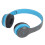 Faltbares Bluetooth-Headset, kräftiger Bass, blau 6