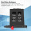 Secure 2.5" HDD Tray with Backplate and Signal Indicators Support 3