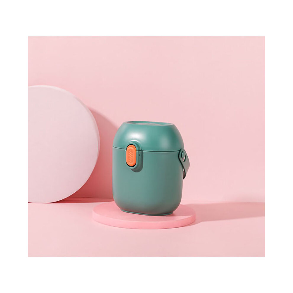 Portable Baby Milk Powder Dispenser 200Ml With Large Capacity Green