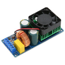 Mono-Kanal-Verstärkerplatine 500 W 27x43x96mm Schwarz