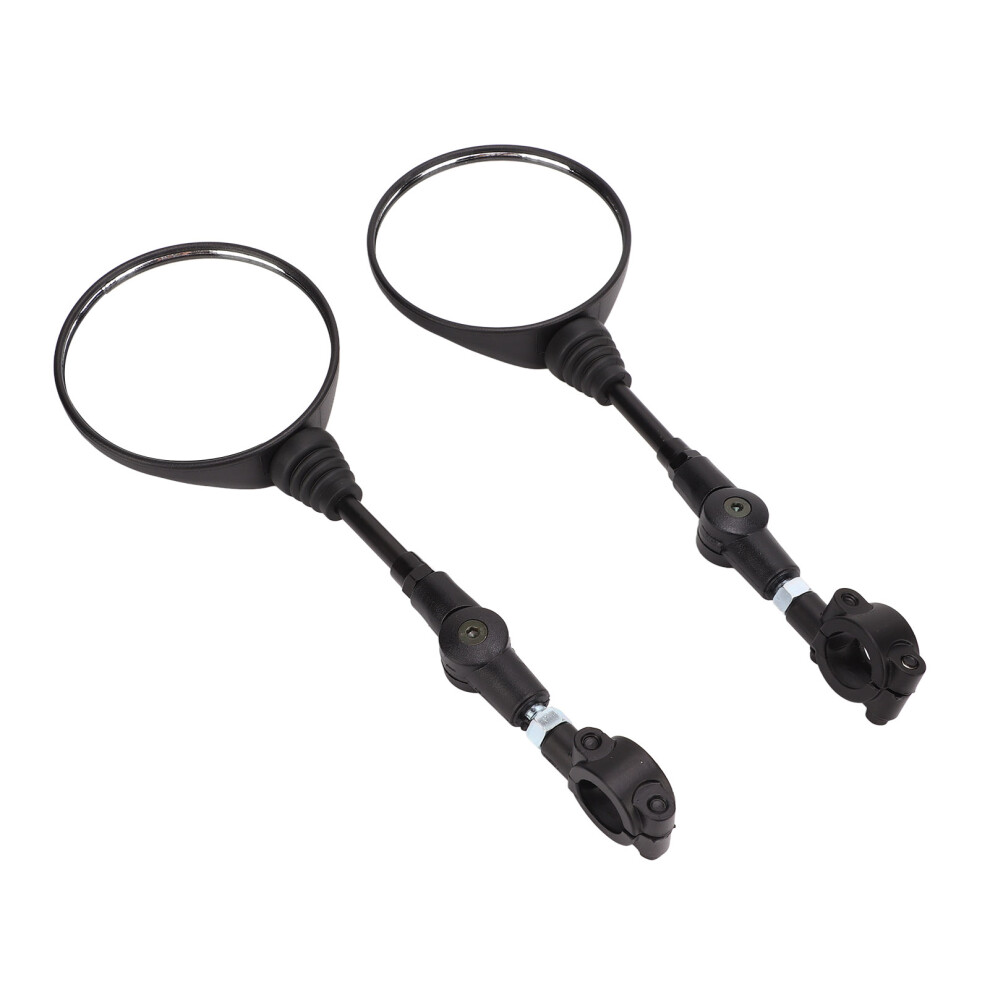 Motorcycle Handlebar Rearview: Fits Atvs Scooters 22Mm Round Design 7891356983269